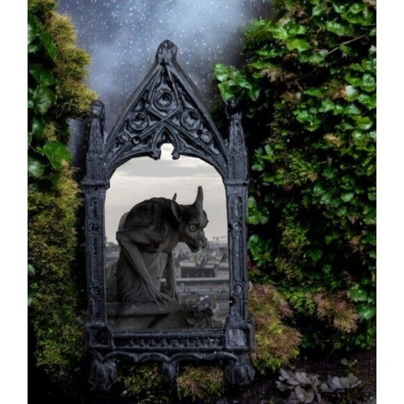 Gothic Cathedral Magnet Stone Gargoyle Notre Dame Paris France Home Decoration - Picture 1 of 3